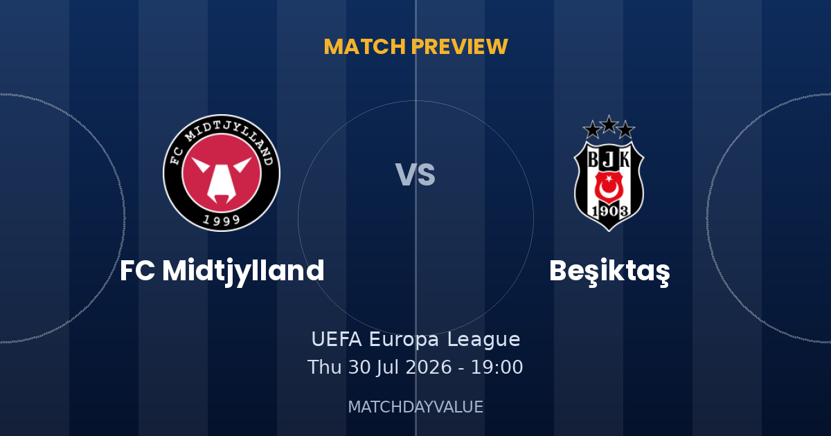 FC Midtjylland vs Beşiktaş - Match Preview