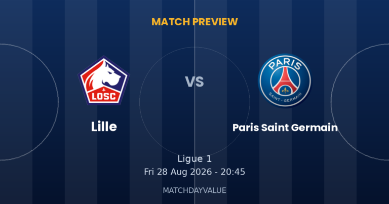 Lille vs Paris Saint Germain - MATCH PREVIEW