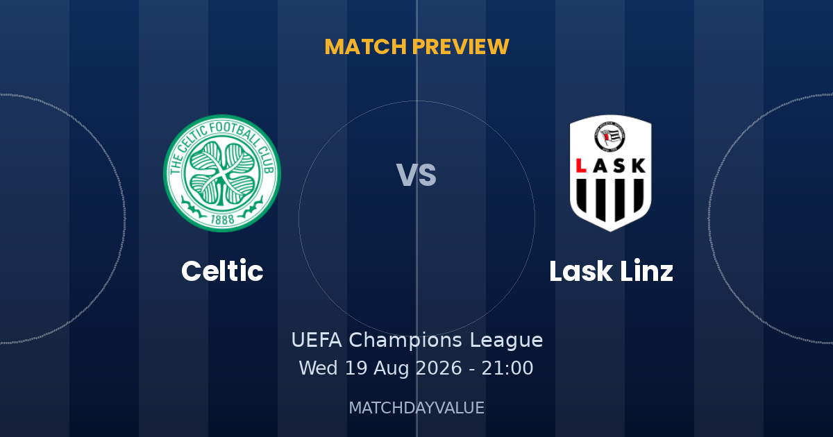 Celtic vs Lask Linz - MATCH PREVIEW