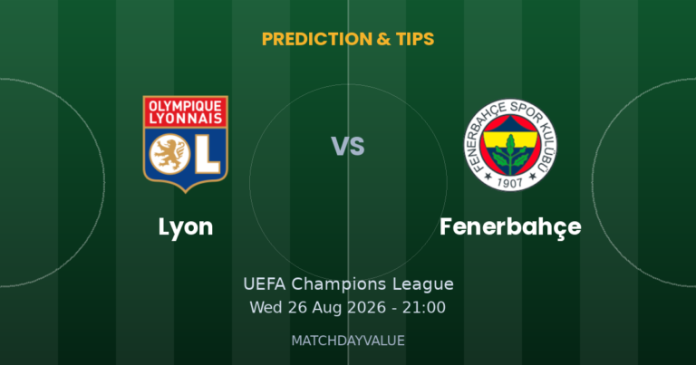 Lyon vs Fenerbahçe - PREDICTION & TIPS