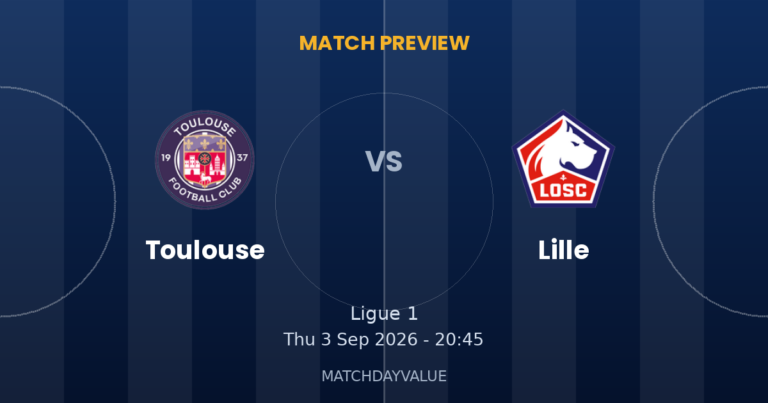 Toulouse vs Lille - MATCH PREVIEW